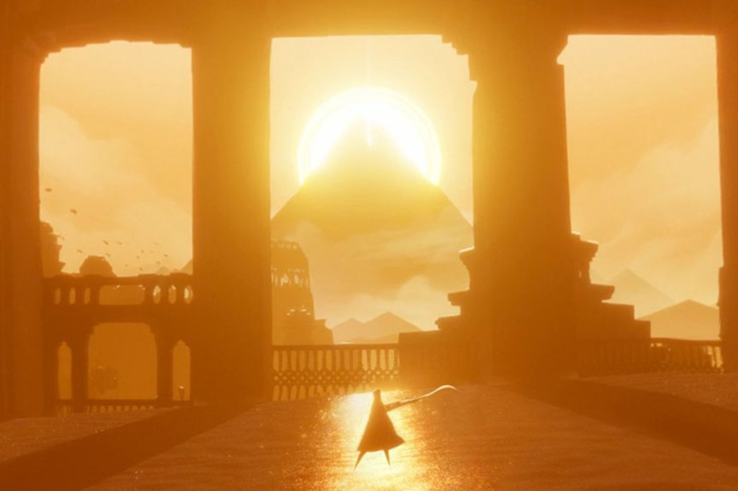 Journey on PS3 is exquisitely beautiful aesthetically, but does that make it a more worthy candidate for the artistic label?
