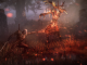 The_Witcher_3_Wild_Hunt_Geralt_uses_Igni_to_torch_leshen