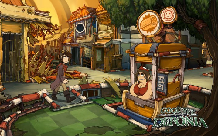 Genius-surf the Chaos Flood | Goodbye Deponia Review