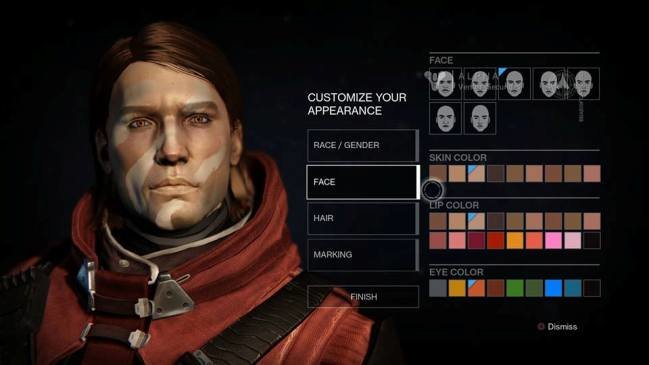 destiny alpha character creation gameplay on ps4