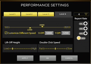 grip 500 performance settings