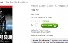 News: Metal Gear Solid Ground Zero Appears as a PC Pre-Order
