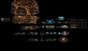 XCOM Enemy Unknown Base Scene