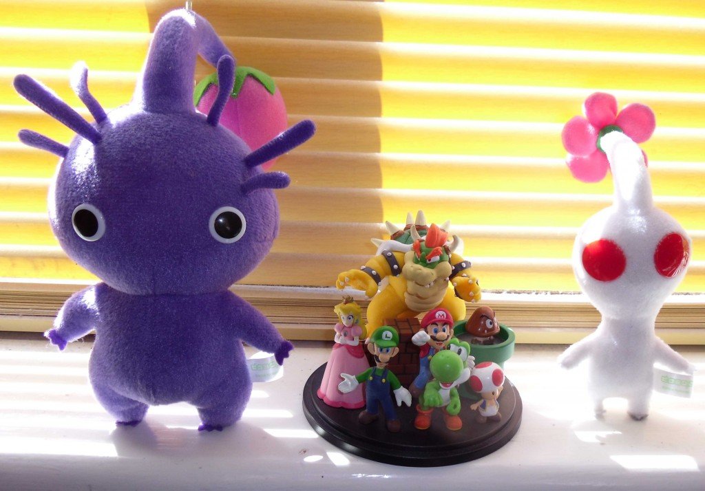 Pikmin and Nintendo characters cropped