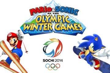 mario and sonic at the sochi winter olympics 2014
