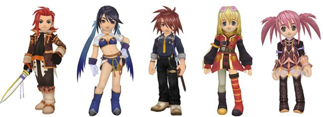 tales of symphonia chronicles costumes
