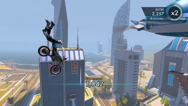 trials fusion FMX trick gameplay on ps4